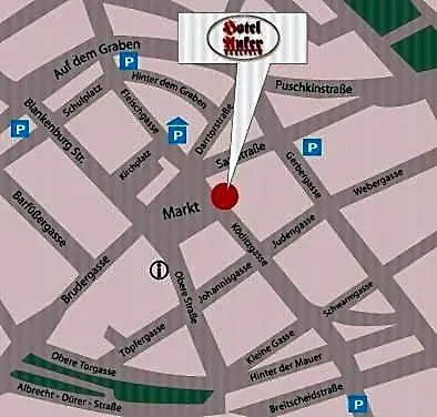 מלון Anker Saalfeld Saale